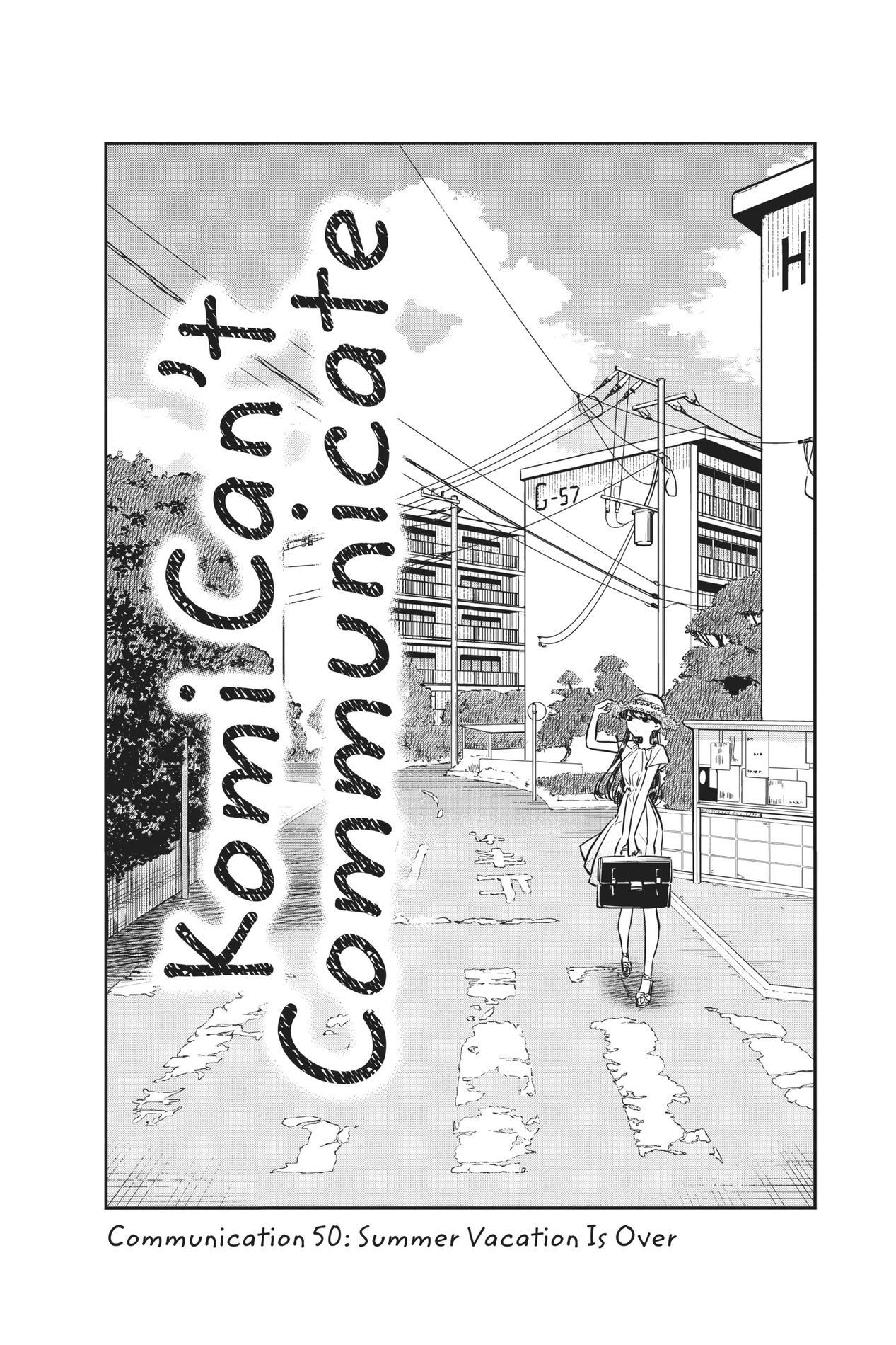 Komi Can’t Communicate, Chapter 50 image 02